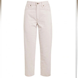 LEVI'S High-Rise Column Pink Denim Jeans Size 27